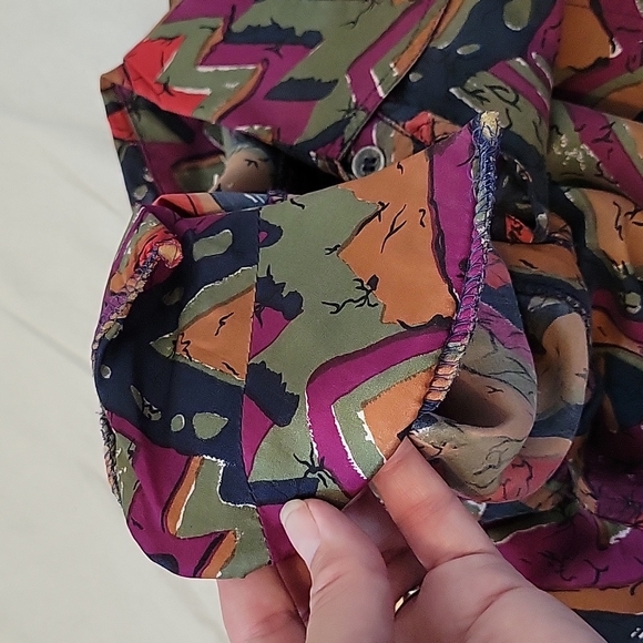 Vintage silk Shirt Jonathan Martin - Picture 7 of 9